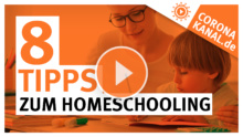 Coronakanal.de 8 Tipps zum Homeschooling